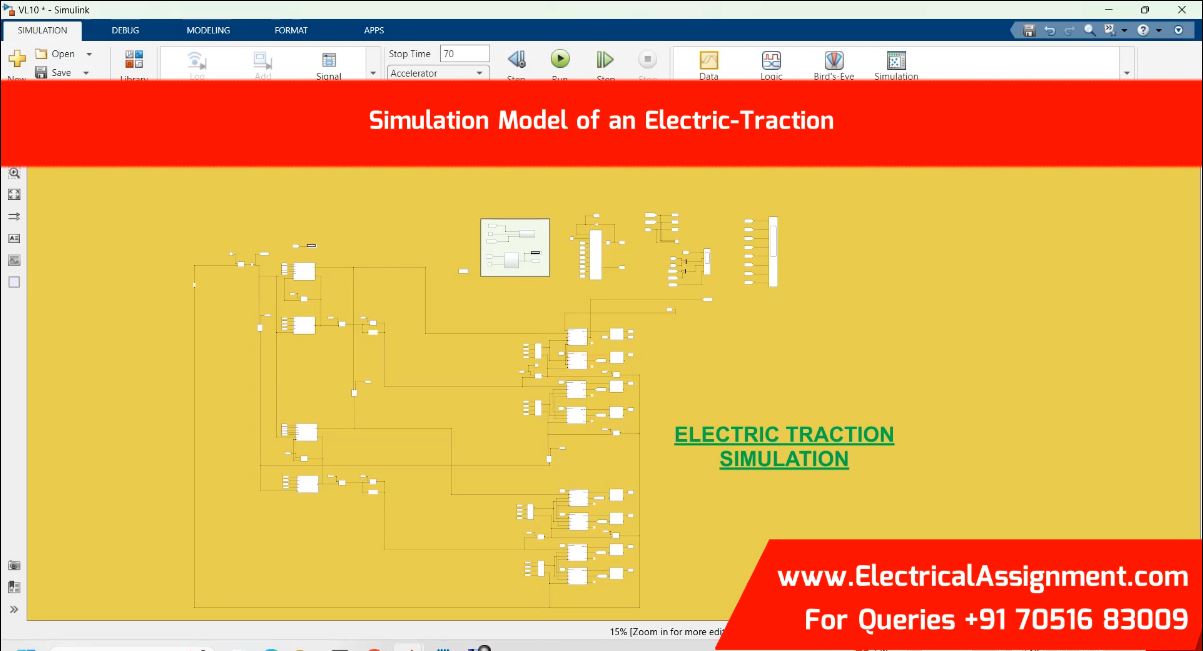 Electric Bicycle Traction Control MATLAB Simulink Model screenshot 3